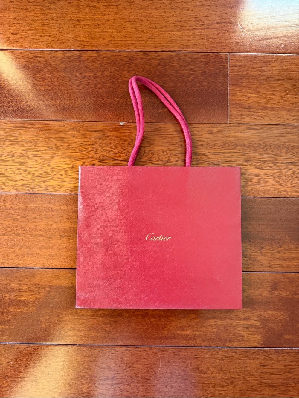 Cartier Original Red Gift Bag